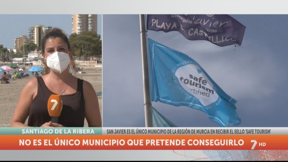 El municipio de San Javier recibe el sello de Turismo Seguro