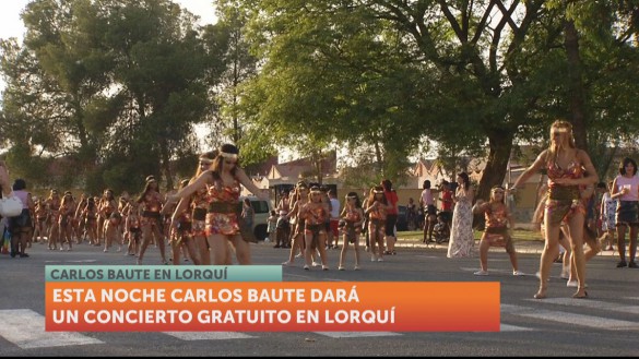 Carlos Baute actúa esta noche en Lorquà con motivo de sus fiestas patronales
