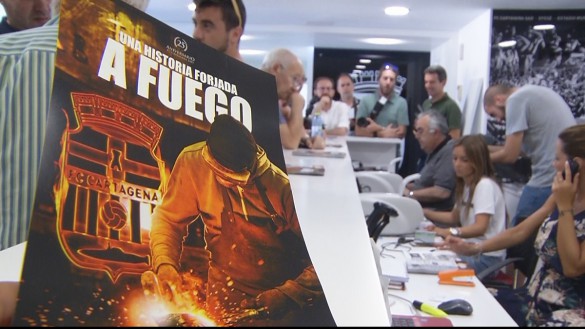 El FC Cartagena presenta la campaña de abonos ‘A Fuego’
