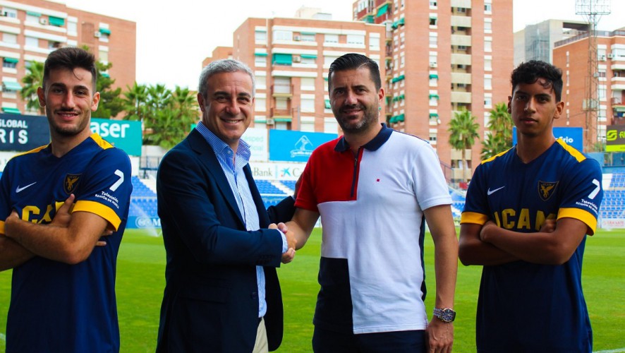 El UCAM Murcia CF firma con La7 para la retransmisión de sus partidos