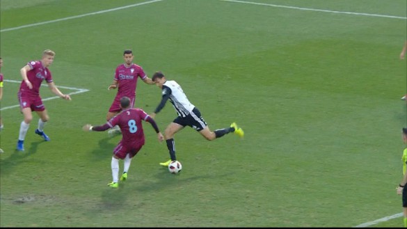 El FC Cartagena se lleva el derbi regional con el gol de Mauro (1-0)