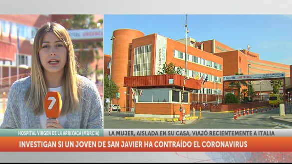 Sanidad estudia otro posible caso de coronavirus en un joven de San Javier