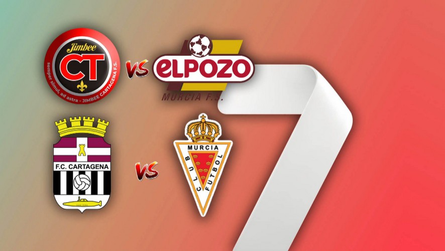 Los dos derbis del 7 de abril Cartagena-Murcia se verán en La7