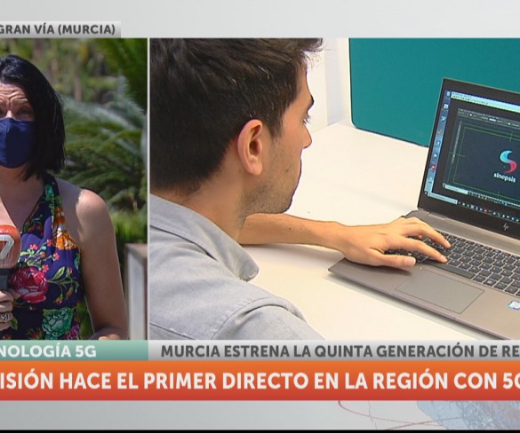 La7 realiza la primera conexión en directo con 5G de la Región