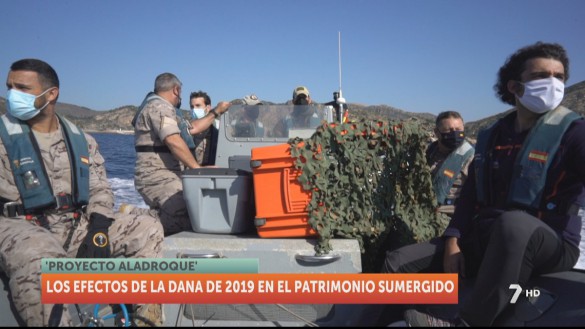 Los efectos de la DANA 2019 en el patrimonio sumergido de Cartagena