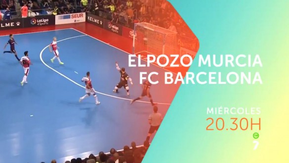 Los cuartos de final de Copa entre ElPozo Murcia – FC Barcelona, en directo en 7TV