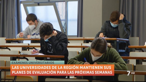 La UCAM mantiene los exámenes presenciales y la UPCT comenzará a finales de mes