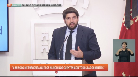 López Miras: “El DÃa de la Comunidad se homenajeará a todos los murcianos”