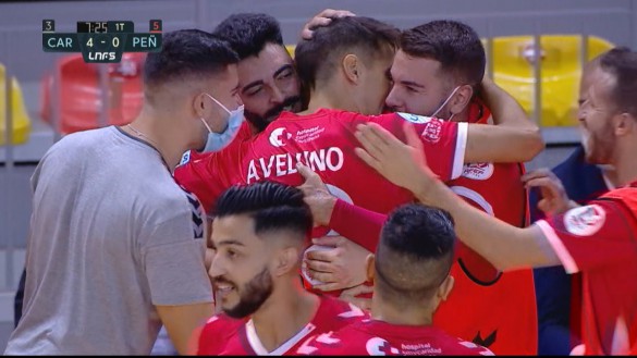 El Jimbee Cartagena golea y suma su segunda victoria en casa (6-3)
