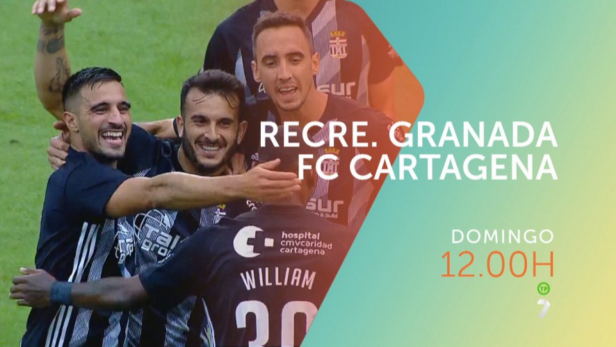 Recreativo Granada – FC Cartagena, el domingo en directo en La7