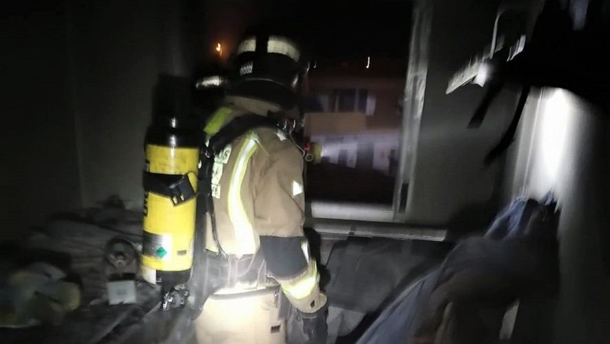 Heridas dos mujeres, una muy grave, en el incendio de una vivienda en San Javier