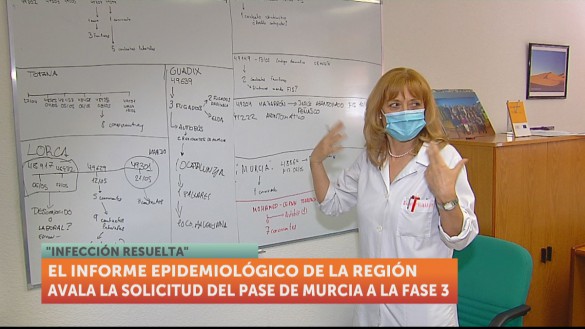 “Infección resuelta”, según el informe epidemiológico del coronavirus en la Región