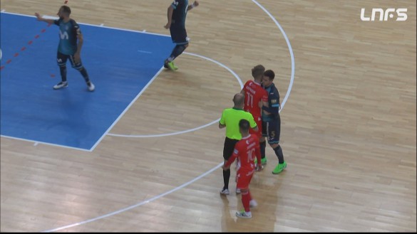 Derrota del Jimbee Cartagena ante Movistar Inter (7-1)