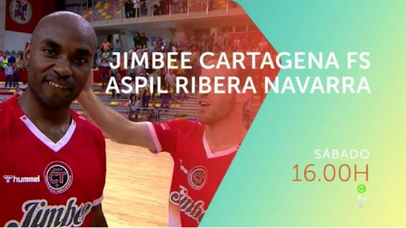 Jimbee Cartagena – Aspil Ribera Navarra, en directo en televisión e Internet