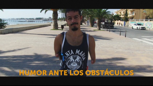 Una historia de superación: Kevin ‘Mancojo’ nadará 5.000 metros a nado de San Javier a La Manga