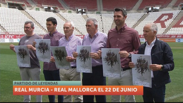 Los veteranos del Real Murcia y del Mallorca jugarán a beneficio de Astrapace
