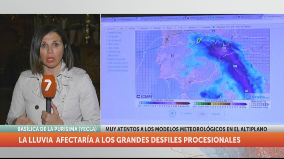 La lluvia amenaza el Jueves, Viernes y Domingo Santo, sobre todo en el Altiplano