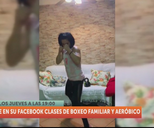Mari Carmen Romero imparte clases de boxeo para amenizar la cuarentena