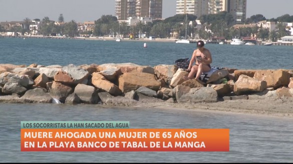 Fallece una mujer de 65 años en San Javier tras sufrir un sÃndrome de inmersión