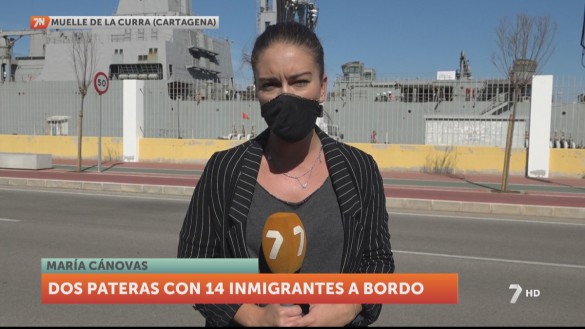 Interceptadas dos pateras con 14 personas a bordo en las costas de la Región