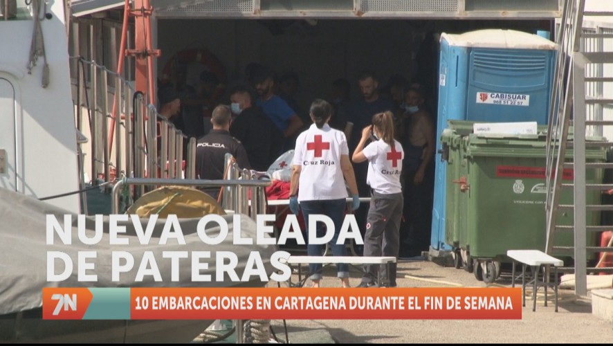 Salud confirma 4 positivos entre los inmigrantes llegados en patera a Cartagena