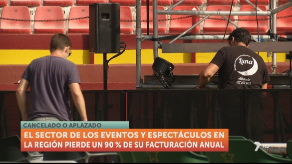 El sector de espectáculos y eventos pierde un 90% de su facturación este año