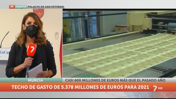 La Comunidad eleva el techo de gasto un 12,5%, hasta los 5.378 millones de euros