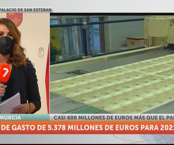 La Comunidad eleva el techo de gasto un 12,5%, hasta los 5.378 millones de euros