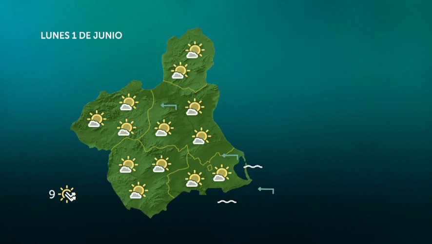 Intervalos de nubes altas y temperaturas mínimas en ascenso