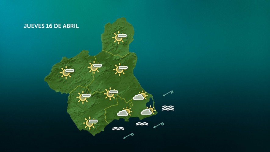 Temperaturas mínimas con pocos cambios y máximas en ascenso en el interior