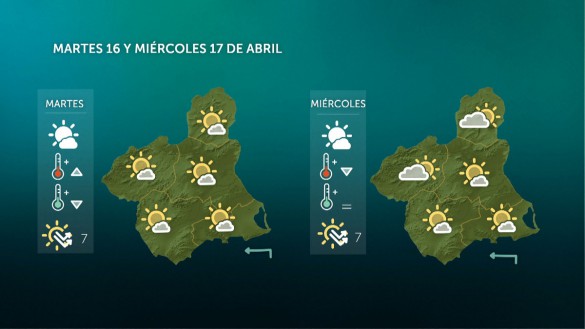 Temperaturas mÃnimas en descenso; máximas en descenso en el Noroeste