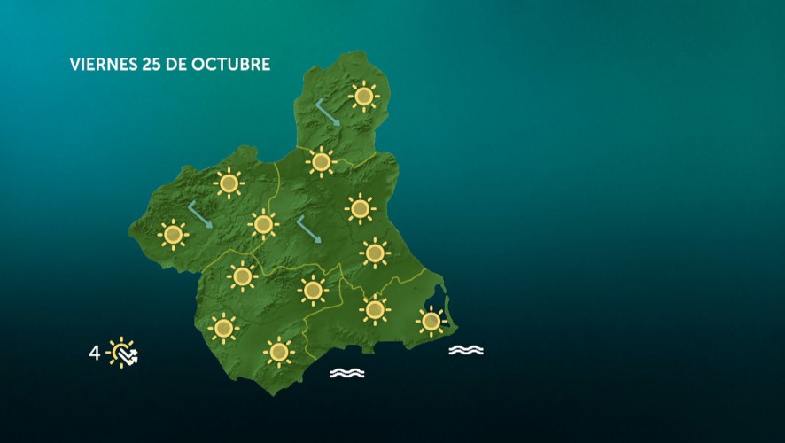 Temperaturas en ascenso, notable para las máximas del Altiplano y Noroeste