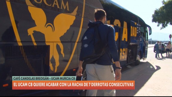 El UCAM CB quiere cortar una racha de siete derrotas consecutivas