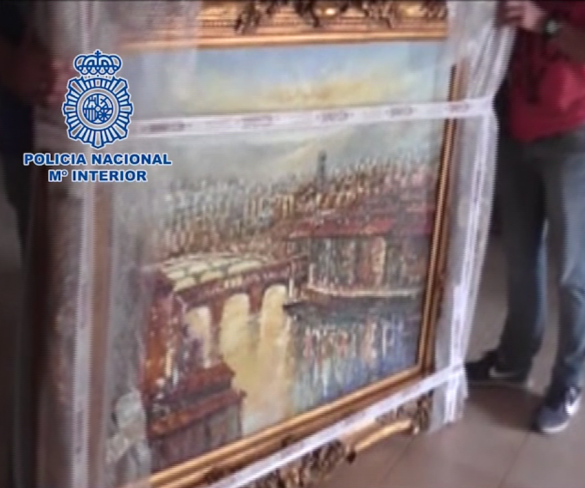 La Policía Nacional recupera 25 obras de arte robadas en Ceutí