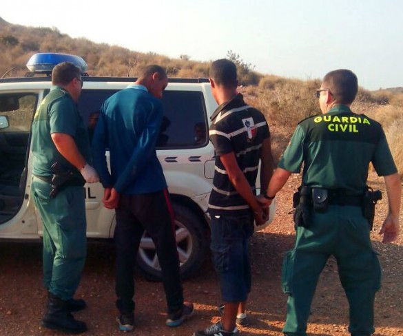 Se eleva a cinco el número de pateras interceptadas en aguas de Cartagena con 39 inmigrantes a bordo