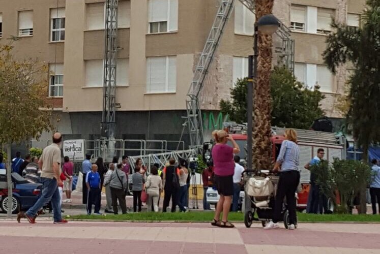 Fallecen dos obreros al desplomarse un andamio en Murcia