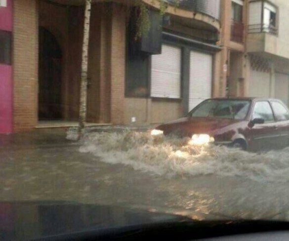 Lluvias y tormentas este jueves en Vega del Segura, Campo de Cartagena y Mazarrón
