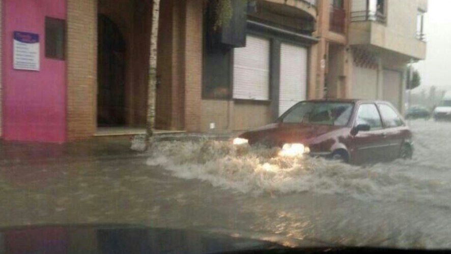 Lluvias y tormentas este jueves en Vega del Segura, Campo de Cartagena y Mazarrón