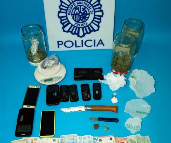 Cae un grupo criminal dedicado al tráfico de cocaína con cinco detenidos
