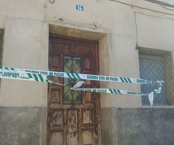Un detenido por su relación con el cadáver hallado en una vivienda en Jumilla