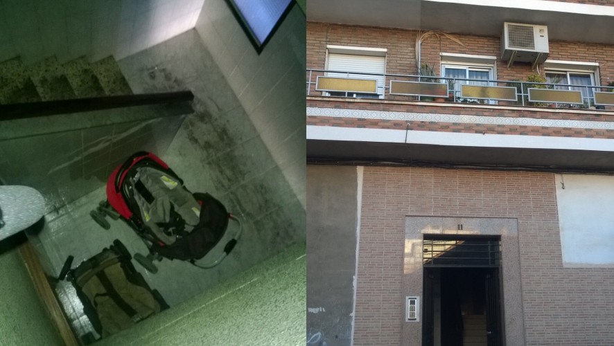 Dos mujeres y dos niñas sufren intoxicación por humo en un incendio en El Palmar