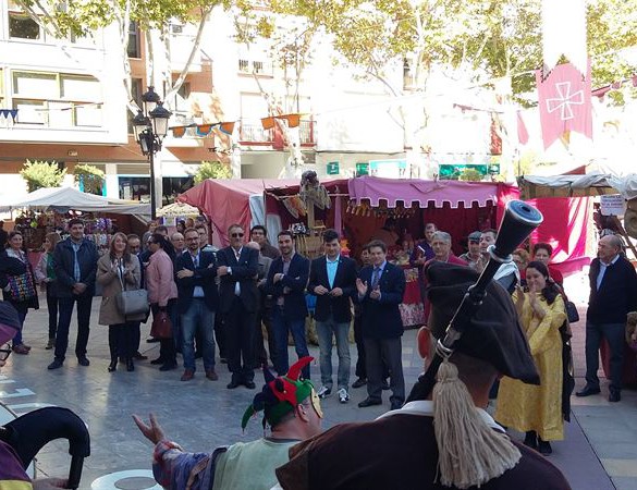 El mercado medieval de Lorca cuenta con 20 puestos más que en ediciones anteriores