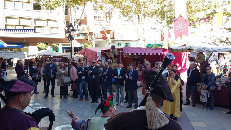 El mercado medieval de Lorca cuenta con 20 puestos más que en ediciones anteriores
