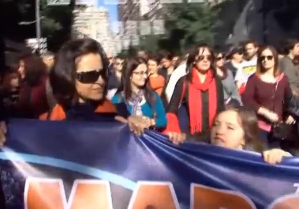 Unas 2.000 personas participan en Murcia en la manifestación de la Marcha Mundial por el Clima