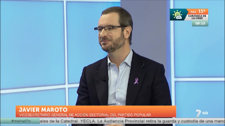 Maroto: “Rajoy da seguridad en la economía, en la unidad de España y en materia antiterrorista”