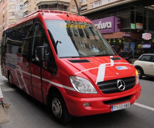 Crece un 9,26% el número de usuarios de los autobuses de Transportes de Murcia