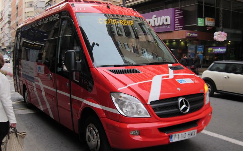Crece un 9,26% el número de usuarios de los autobuses de Transportes de Murcia