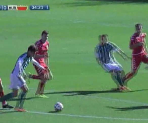 El Betis B pone en apuros al Real Murcia