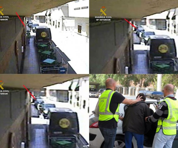 La Guardia Civil esclarece más de 40 delitos de robo en vehículos en Santomera