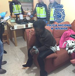 Policía Nacional rescata a una mujer que acababa de llegar a España para ser explotada sexualmente